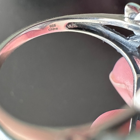 Vintage inspired Moonstone ring size 7 - Picture 11 of 13